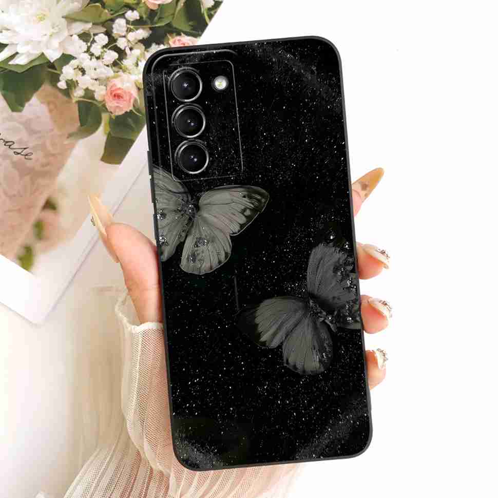 Чехол для Samsung Galaxy S21 5G Новый дизайн Цветочный принт Мягкий силиконовый чехол для Samsung S21 5G SM-G991B SM-G991B/DS Чехлы для телефона