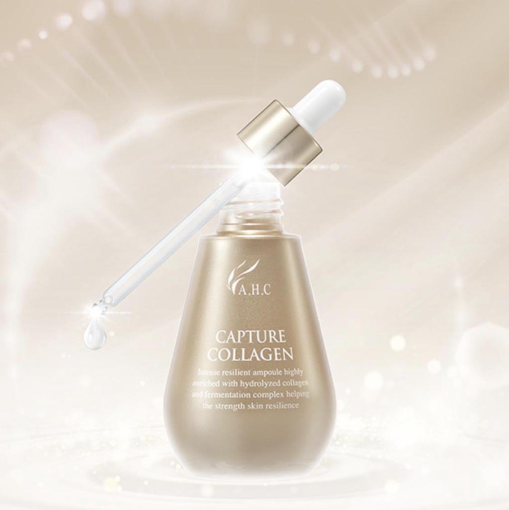 AHC Capture Collagen, C-Brightening, гиалуроновая ампула 50 мл