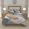 M-Monkey D-D. L-Luffy O-One P-Piece Anime Comforter Cover Set Bedding Microfiber Teen Bedroom Decor Fits US UK EU AU DE Beds, Single Double Queen King