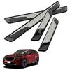 For Mazda CX90 CX-90  2024 Scuff Plate Protector Auto Stickers Cover Car Door Sill Threshold Styling Trim Accessories