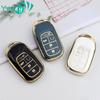 TPU 5 Buttons Car Key Case Cover For Honda Civic Accord Pilot CRV Freed Vezel HRV 2021 2022 Protection Fob Accessories