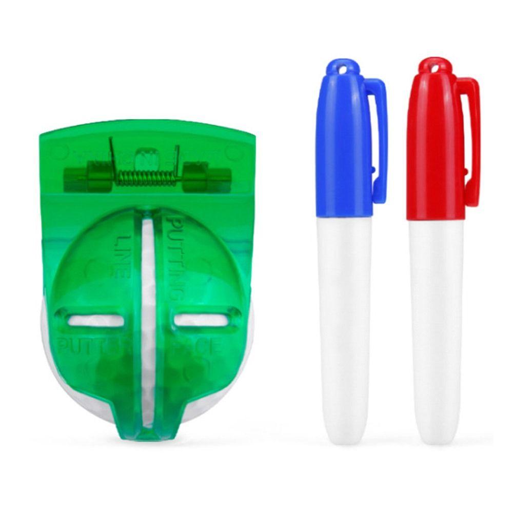 Positioning Aids Line Drawing Marker Golf Mark Stencil Golf Ball Marker Alignment Tool Line Marker