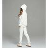 Adidas X Ivy Park Icy Park Solid Color Kangaroo Pocket Half-Zip Hooded Jacket Unisex Outerwear White H18974