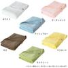 Bloom Imabari Towel Bath Set of Baby for Shirred Made In Cotton Green X Towels, 2, Color, 60x120cm, Newborns, Fabric, Japan, 100% (Moss White)