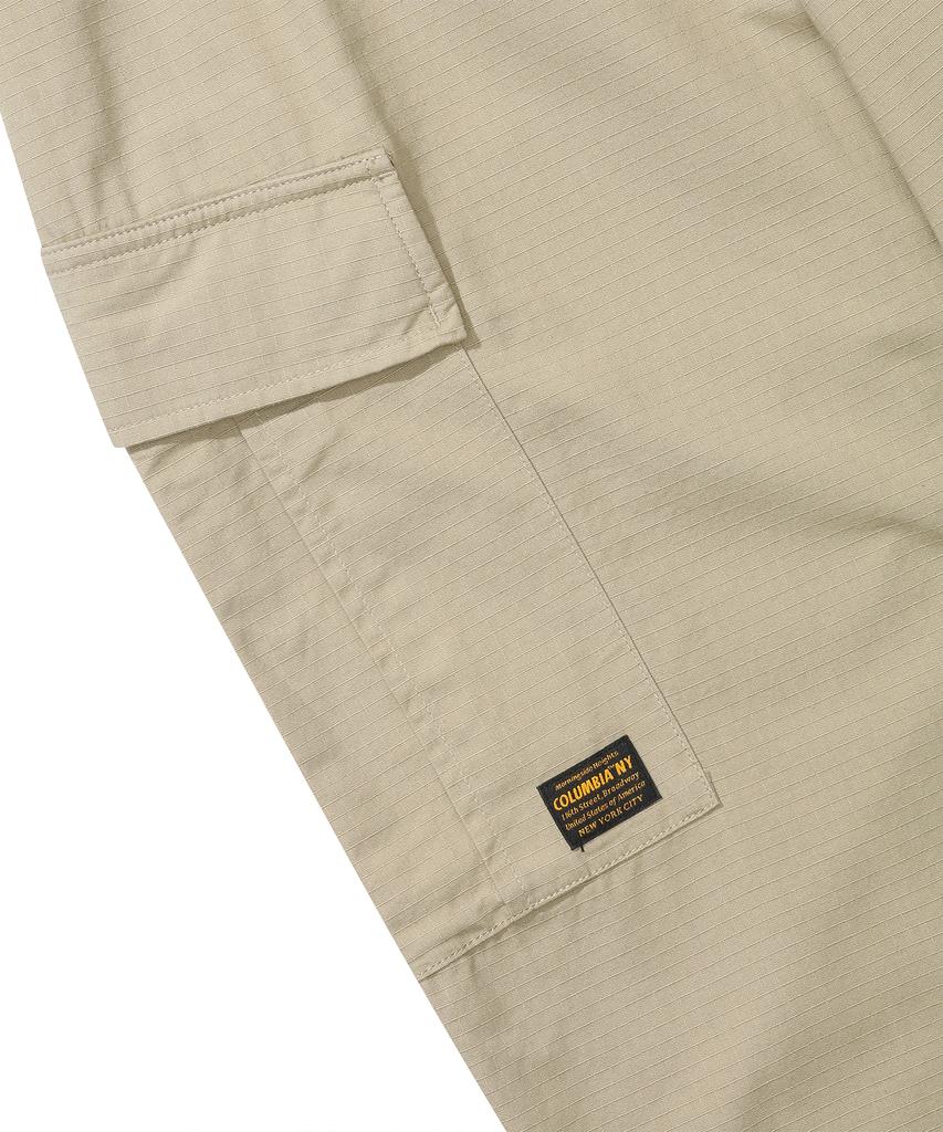 Штаны COLUMBIA UNIVERSITY M-Label Свободного кроя из рипстопа с карманом Цвет: Heritage Beige