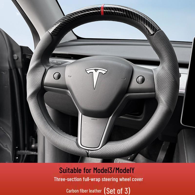 Трехсекционная всесезонная чехол-руль для Tesla Model Y/3