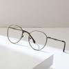 Литературные и ретро полутитановые очки для близорукости нестандартная полная оправа женские очки Tide Plain Face с большой оправой Advanced Sense для мужчин