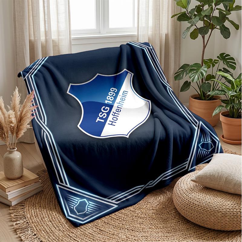 TSG Hoffenheim FC Soft Flannel Fleece Blanket Lightweight Cozy Warm Throw Blanket For Sofa Bed Home Decor