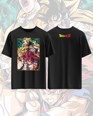 Хлопковая футболка с принтом из аниме Dragon Ball для мужчин и женщин, уличная одежда в стиле Харадзюку, оверсайз, аниме-мерч, футболка