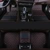 Индивидуальные 3D автомобильные коврики для модели 3 2021 года, аксессуары для интерьера из искусственной кожи