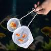 Fine Net Aquarium Dip Net Stainless Steel Fishtanks Cleaning Net Retractable Fishing Net  Fish Tank