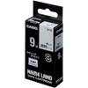Genuine Casio Nameland Label Writer Tape 18mm Black Letters On Blue Background XR-18BU