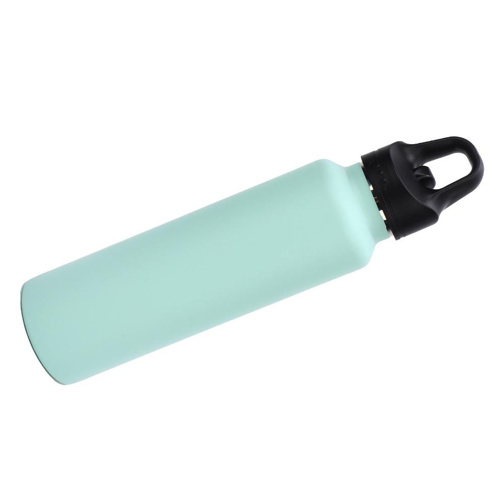 Orange Vacuum Insulated Bottle 30x7.5cm Sports Water Bottle Insulated Water Bottle Outdoor Use