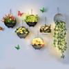Decorative With Rope Hanging Plant Hanger Flower Basket Planter Succulent Holder Flower Pot