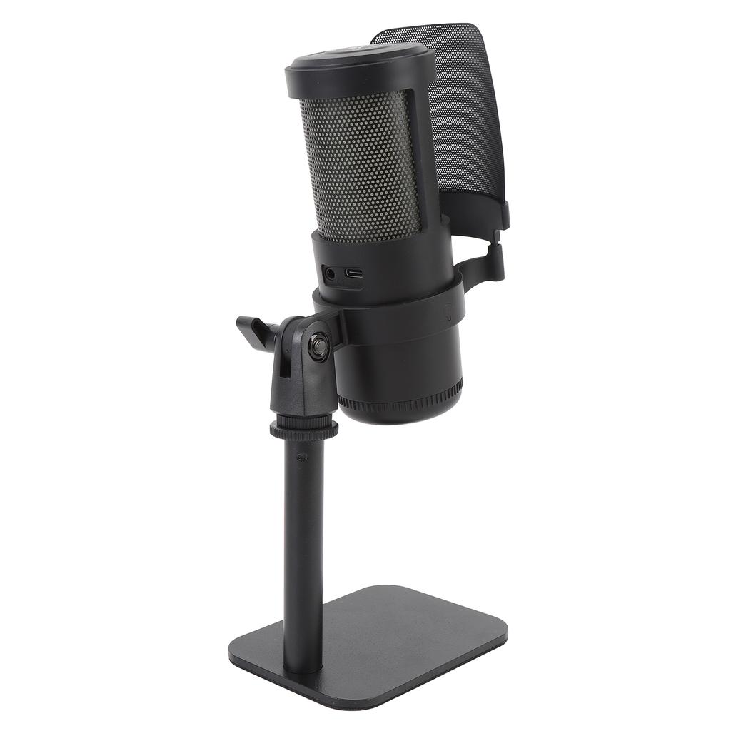 USB-микрофон Type C, проводной, Plug and Play, компьютерный конденсаторный микрофон для игровых трансляций в реальном времени
