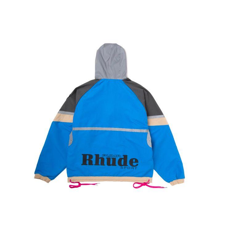 Puma X Rhude HZ Jacket Racing Style Half-Zip Hoodie Men Outerwear Multicolor 596755-41