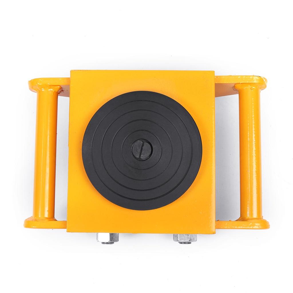 Литая сталь И ПУ Прочная Машина 6T/13200lb Тележка Ролик Перевозчик Оборудования Грузовая Тележка