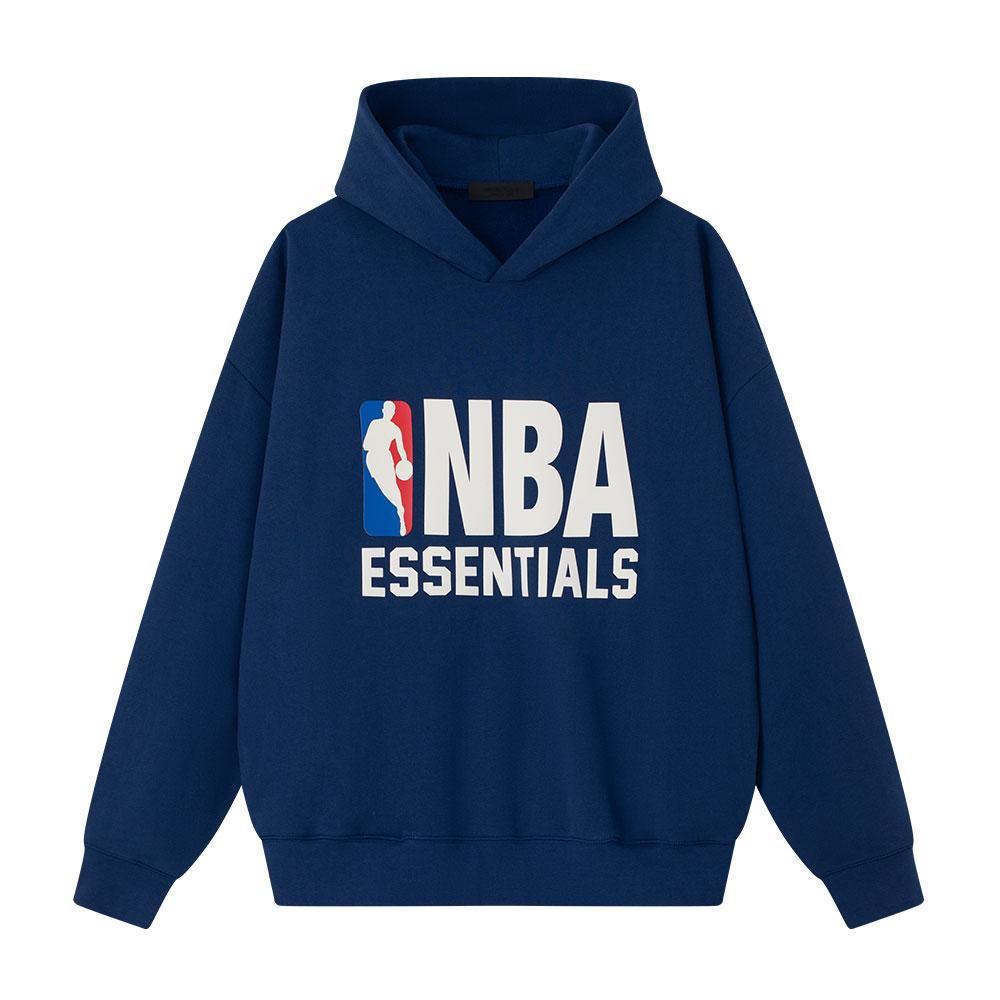 Fear of God Essentials Спортивная толстовка NBA Estate Blue Мужские Топы 192NB256403F