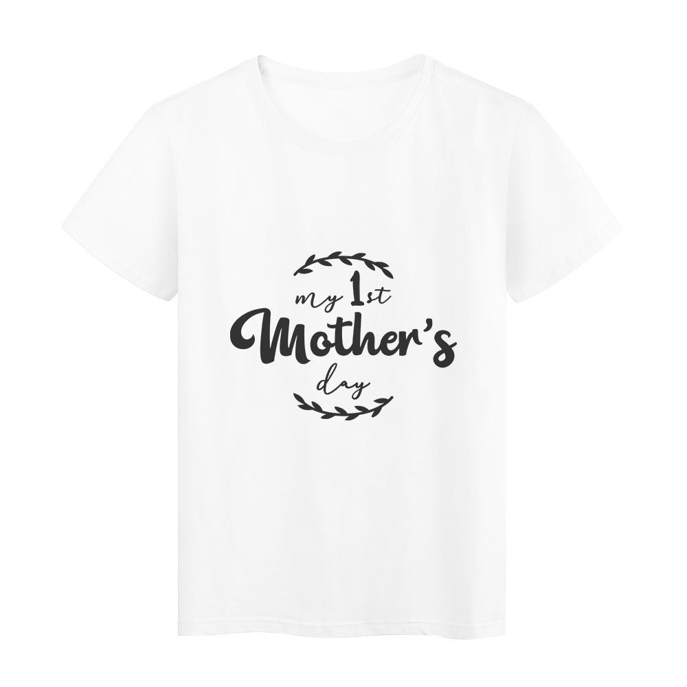 Ropa Эстетичная Одежда Grunge Футболка Женская Мода День Матери С Принтом Круглый Вырез Футболка Харадзюку