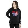 Disney Womens/Ladies Lilo & Stitch Hearts Sweatshirt
