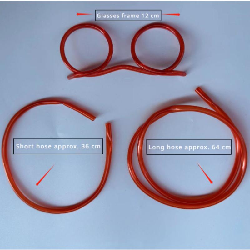 Смешные очки из мягкой соломки Пластиковые соломинки для питья Уникальная гибкая трубка для питья Детские товары для дня рождения Аксессуары Соломинки