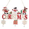 Wooden Christmas Hanging Ornament with Bells, Sign, Door Sign for Porch, Housewarming,