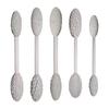 5/10Pcs Texture Tool Sets Durable Construction Ergonomic Handle Design DIY Oval Pattern Rollers Kit Modeling Sticks