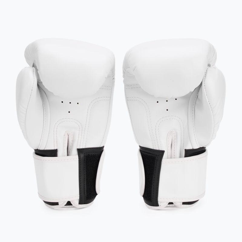 Raja Standard Synthetic Leather Boxing Gloves White 12OZ