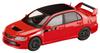 Mitsubishi Lancer Evolution 9 MR GSR JDM Custom with Engine Display Model Red Solid 1/64