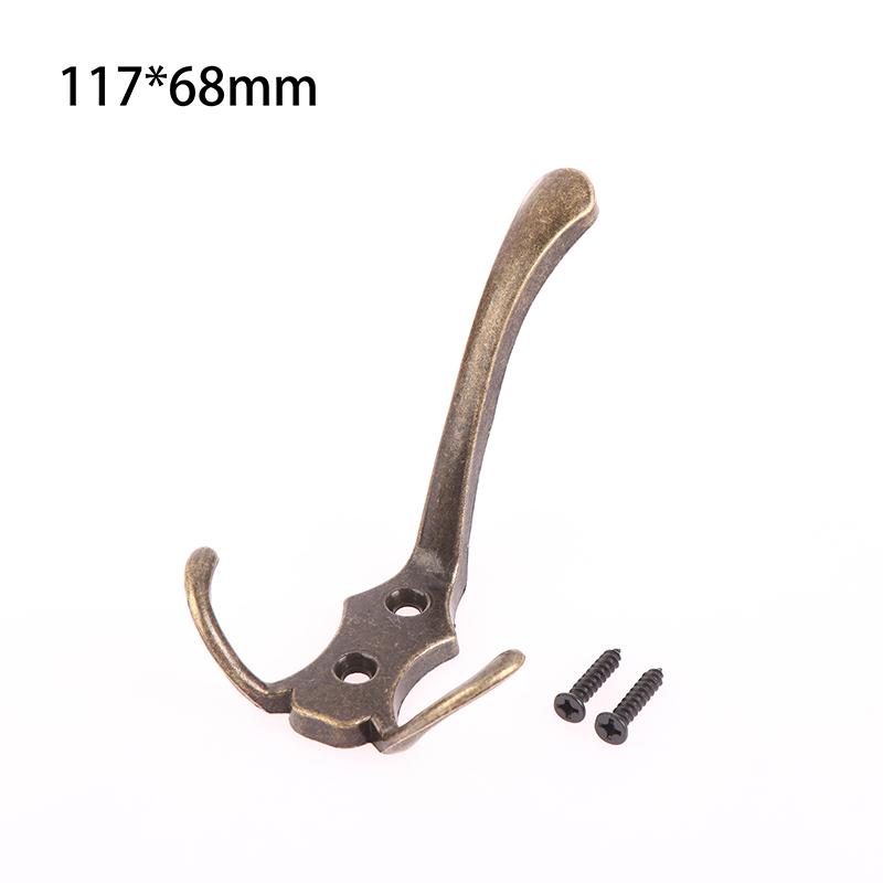 Для одежды для спальни, мебель для прихожей, крючок из цинкового сплава, 3 крючка, крючок для пальто, настенный вешалка для одежды для халата, шляпа, настенная вешалка