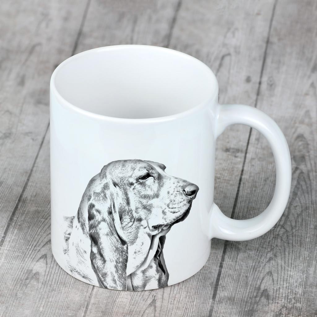 Basset Hound - cup with a dog, personalized cup with a print, a classic gift for everyone from the Art-Dog brand