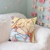 AnimeAalien Stage Cute Customizable Square Pillowcases Stylish And Soft Perfect For Beds Cars And Sofas