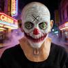 Halloween Clown Horror Mask Latex Headgear Costume Mask, can be labeled and passes quality inspection