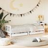 VidaXL Bed Frames for Children with Drawers, Single Bed with Headboard and Footboard, Bedroom Furniture, Scandinavian, 834409