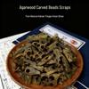 Натуральные высокомасляные бусины из агарового дерева Кинан: Буддийский браслет из премиальных старых материалов, бусины.
