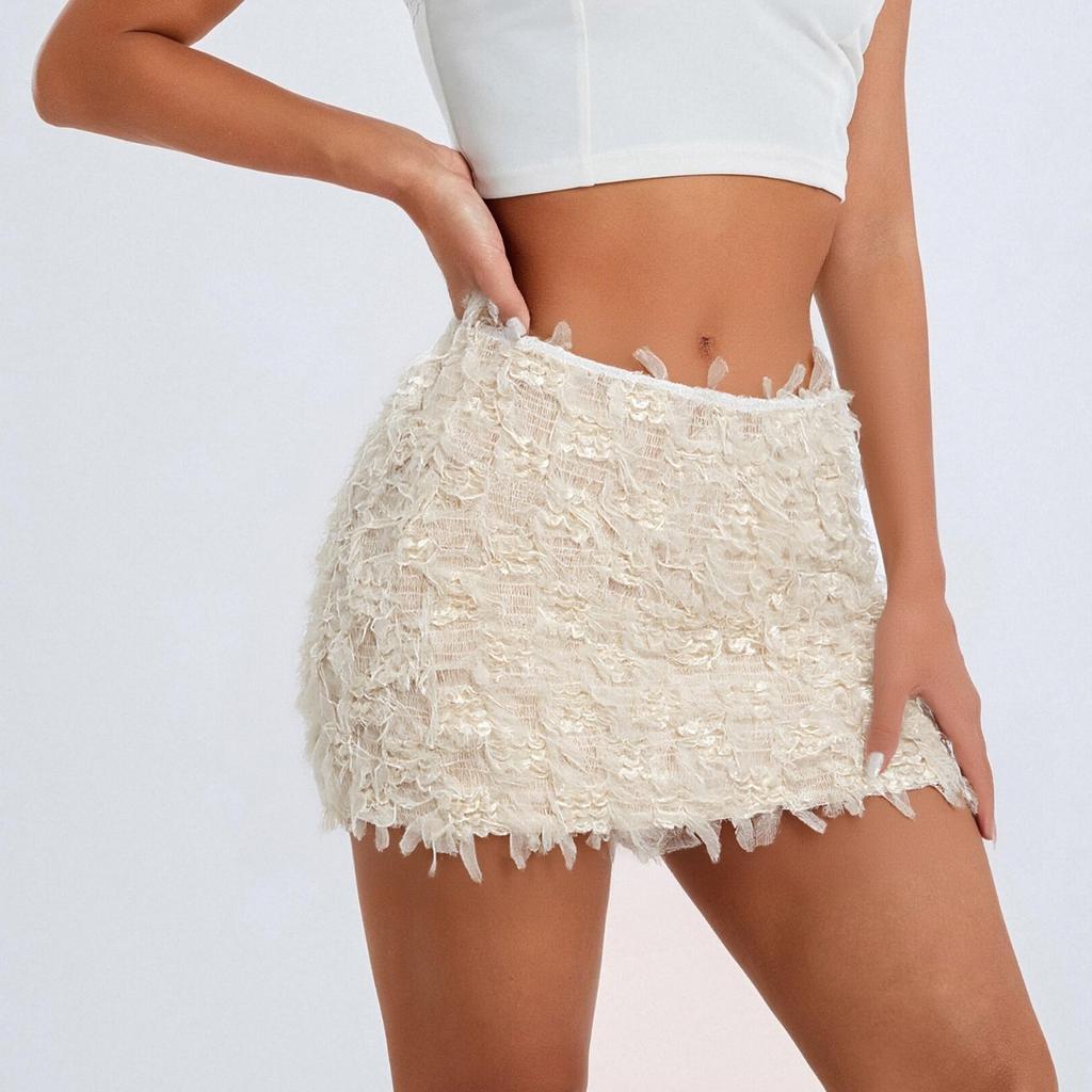 Sequin Skirt Glitter Skirt Women's Elastic Waist Glitter Skirt With Women's Sequin Skirt Glitter Skirt Elastic Waist Skirt A-line Hip Skirt