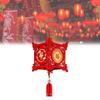 Spring Festival Felt Lanterns New Year Fu Character Blessing Pendant Decoration