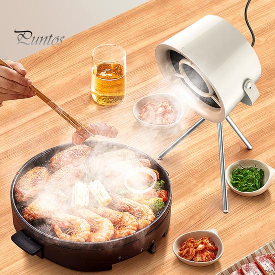 1 компл. Настольная вытяжка Портативная вытяжка с питанием от USB Съемная легко чистящаяся вытяжка для домашнего барбекю