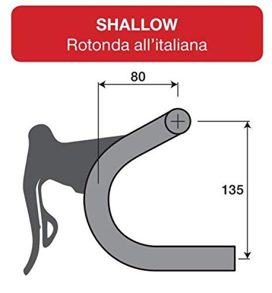 DEDA ZERO 100 SHALLOW BLK Черный 31.7/440 Руль,