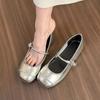 Fashion Spring New Women Mary Janes Shoes Shallow Toe Ballet Flats Shoes French Style Night Wind Single Lolita Shoes Women's Loafers
