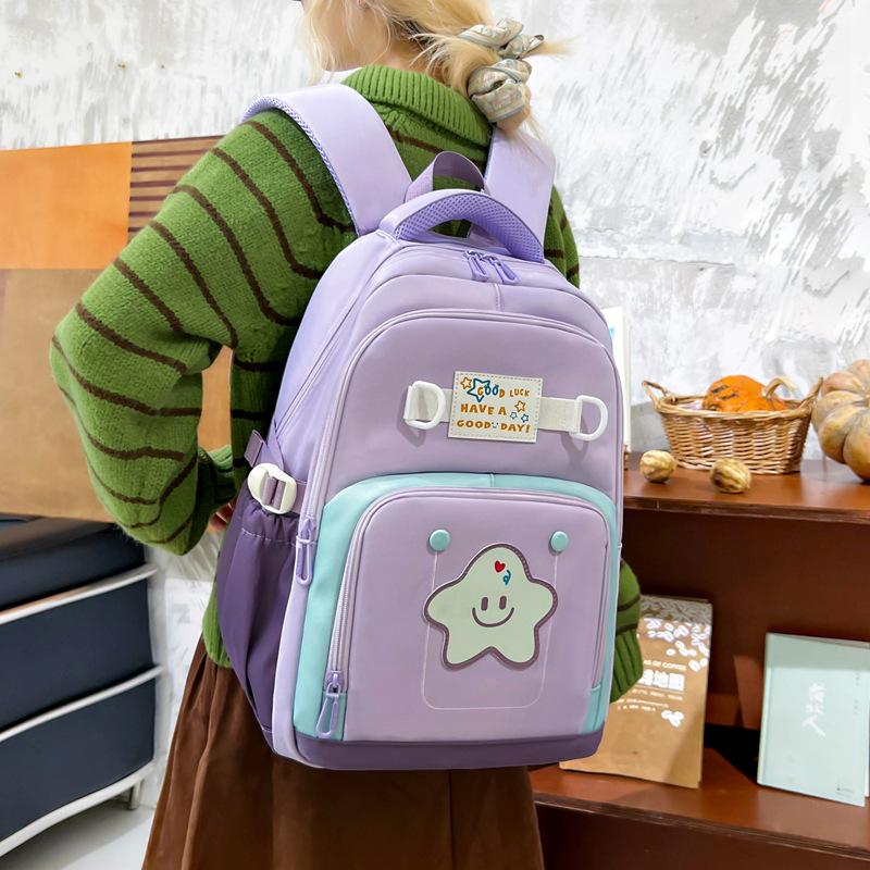 Мультяшный школьный рюкзак большого объема для детей