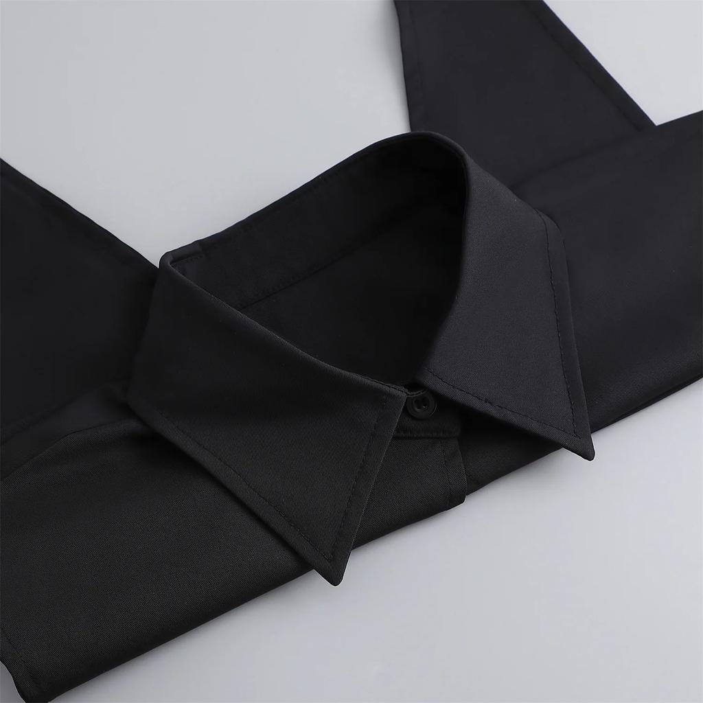 Business Lapel Fake Collar for Women Shoulders False Collar Removable Formal Shirt Detachable Collars Neckwear Decorative