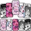 Чехол для телефона Samsung Galaxy S25 S24 S23 iPhone 16 15 Xiaomi Redmi Note 14 13 12 16E 11 Pro Max OPPO Moto Huawei Anime Girl Sugoi Senpai Waifu Cover