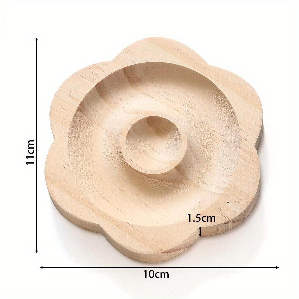 Wooden Beading Design Board Suitable Bracelet Display Stand for Jewelry Making Necklaces Crafts Tray
