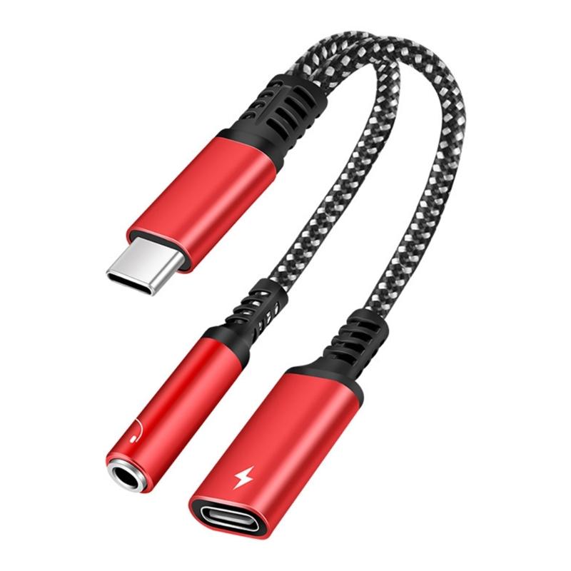 Одновременная зарядка и звук USB C адаптер для чистого звука на телефоне и устройствах