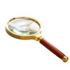 Ручная лупа с металлическим ободком