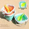 1/11 PCS Beach Sand Play Water Set Folding Bucket Summer Toys for Children Kids Outdoor Game Sandbox Accessories Random Color