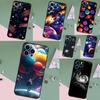 Космический Планета Звезды Луна Чехол Для iPhone 17 Pro Max 15 14 13 12 11 16 Pro Max Plus 12 13 Mini 16e 17 Air Задняя Крышка