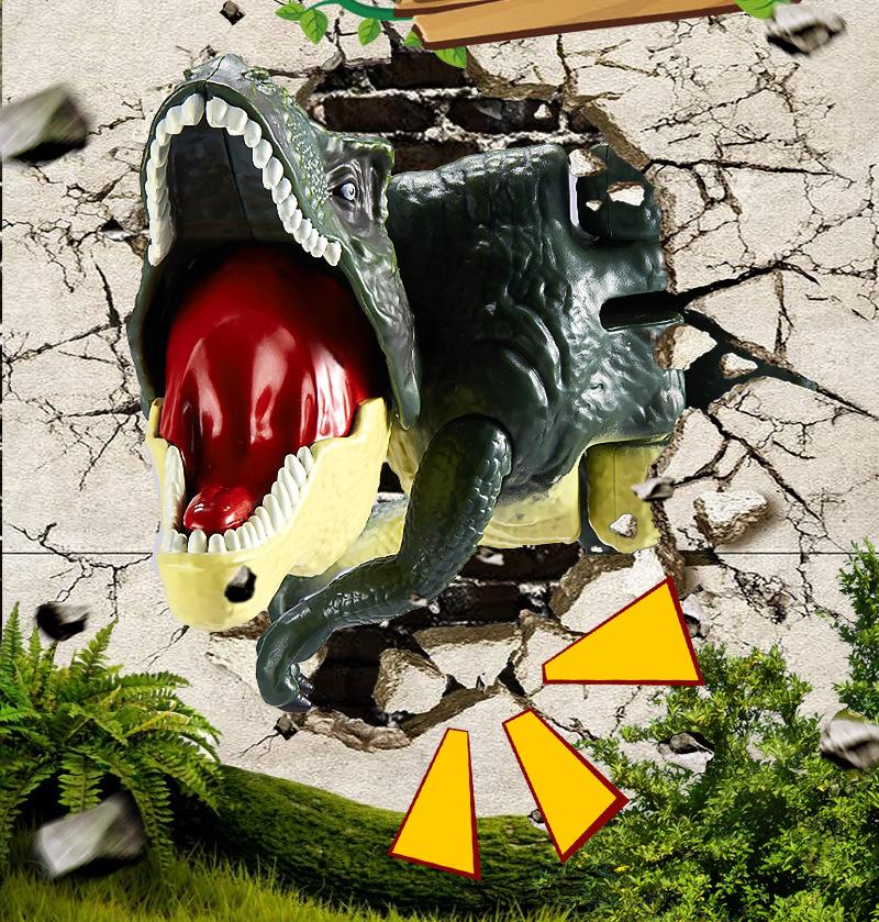 Swing Zazaza Dinosaur Toy Dinosaurs Gun Decompression Roaring  Toys for Boys Fidget Toys Creative Telescopic Gifts for Kids