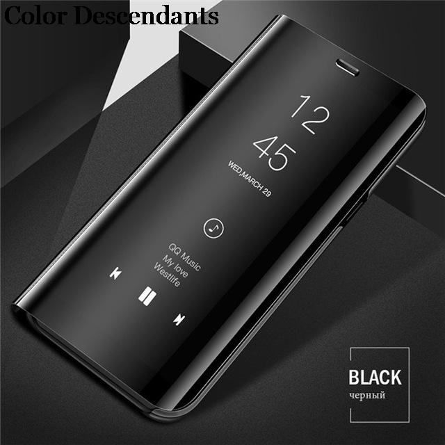 Красный Mi 14C 13C зеркальный раскладной чехол для телефона Xiaomi Redmi Note 13 чехол Xiomi Redmi 12 12C 14C 10 магнитная подставка чехол Xiaomi13 14T POCO F6 Pro